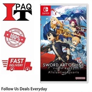Nintendo Switch Sword Art Online Alicization Lycoris (English)(Chinese)