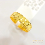 916. Gold Rattan Split Ring