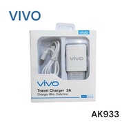 Vivo TC Travel Charger AK933 USB Micro & C 2A || Vivo Travel Charger AK933 99% Original 2A USB Micro