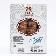 Kings Premium Dried Figs 250g Premium Anjeer Energy Snack From India