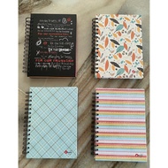 Ukami A5 Ring NoteBook & Colour Paper Notebook/ Hard Book Cover/ Diary Book Journal Book 120’s 笔记簿 日