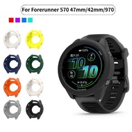 Soft Silicone Case Cover For Garmin Forerunner 970 Smart Watch Protector Shell Hollow For Forerunner