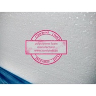 4ft x 8ft x 5inch Construction Polystyrene Floor Leveling Polyfoam Poly Foam EPS Gabus Putih
