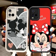 Z-57 Mickey Minnie Mouse Cover for VIVO Y21a Y21 Y21e Y02 Y33s Y02a Y21s Y02t Y33t Case