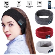 UK Wireless Bluetooth Sports Headband Headphones Run Gym Sleep Music Headset Mic