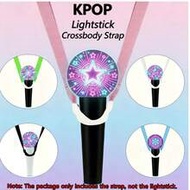 K-Pop Light Stick Shoulder Strap, K-Pop Light Stick Back Strap, K-Pop Portable Display Event Strap C