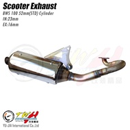 premium-V8 Taiwan Made BWS100 4VP-W003 Motorcycle Racing Muffler Exhaust Pipe for YAMAHA BWS 4VP