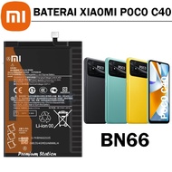 Xiaomi Baterai BN66 Xiaomi Poco C40 Battery Xiaomi Poco C40 6000 mAh Original Aman Berkualitas