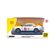 DSM CCA 1:44 METAL DIE CAST SHELL 2022 DODGE CHALLENGER SRT JAILBREAK  (YELLOW WHITE) CAR MODEL COLL