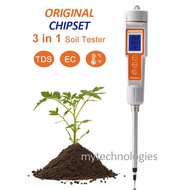 Fertigasi Digital Soil EC Tester TDS/EC/Temp Soil meter EC Meter Soil TDS Meter temperature cocopeat