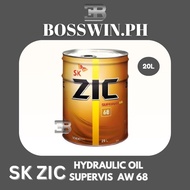 SK ZIC HYDRAULIC OIL SUPERVIS AW 68 20L/BW
