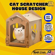 Cat Scratcher Corrugated Scratching Board Pad Kitten Cat Tree Cat Toy 猫抓板 Papan Calar Kucing