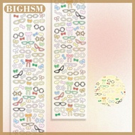 BIGHSM Pet Doodle Sticker Băng Clover Stickers Kính thần tượng thẻ trang trí sổ lưu niệm Tạp Chí DIY