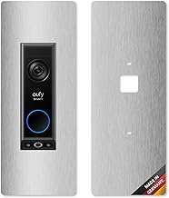 iSecur Faceplate Suitable for Eufy Video Doorbell Made of Stainless Steel I Video Doorbell I Bell Si