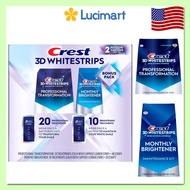 Crest 3D Whitestrips Professional Effects Levels 20 Express Levels 12