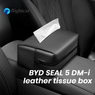 FT BYD SEAL 5 accessories car leather tissue box car accessories interior byd car accesories
