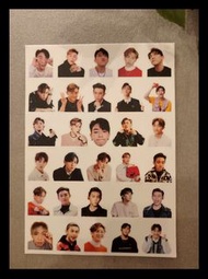 張天賦可愛造型貼紙