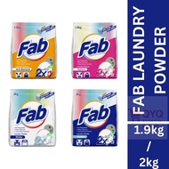 FAB Detergent Laundry Powder (1.9kg/2kg)