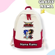 Sonic x Shadow Generations Kids Backpack / Sonic Shadow Generations School Backpack