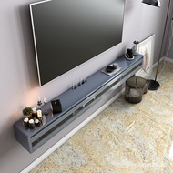 [Amoy Amoy] Suspended loft Tv Cabinet Small Apartment Modern Simple Light Luxury Solid Wood Bedroom 