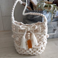 macrame 編織水桶包 (小)
