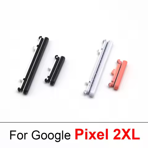 Side Button For Google Pixel 2 XL 2XL XL2 Keys On OFF Power Volume Buttons Control Switch Key