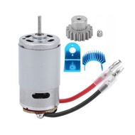 Yours MO-RS390 Motor Kit for A949 A959 A969 A979 1/18 4WD Car 390 Brush Motor for RC Car