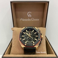 Alexandre Christie Chronograph Men's Watch 9601MCBBRBA
