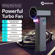 Booster Hurricane Fan TF64, a high-power handheld turbo fan