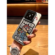 casing iphone 11 weird phone case funny phone case Xiaomi Mario Laser Cartoon All-Inclusive Phone Ca