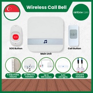 [SG STOCK] Wireless Elderly Call Bell with SOS Button