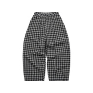 PUSH PUSH GINGHAM WIDE PANTS (MONO GINGHAM)
