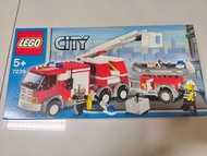 老樂高LEGO7239消防車船艇fire truck