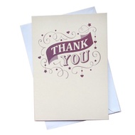 彩帶圍繞的感謝【Hallmark-UK卡片 無限感謝】