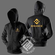 Binance Zipper Hoodie Jacket - Fightmerch
