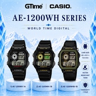 [ORIGINAL + 1YR WARRANTY] CASIO AE-1200WH ORIGINAL MAN DIGITAL WORLD TIME 10 YEAR BATT LIFE STEEL WA