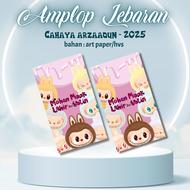 AMPLOP LEBARAN KARAKTER/AMPLOP LEBARAN CUSTOM NAMA/FOTO/DESIGN BEBAS/AMPLOP THR MURAH