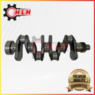 Yanmar 4TNV94 4TNV98 Crankshaft (Forged, New) Excavator, Backhoe, Pump, Boat