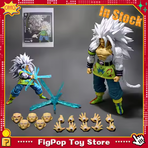 In Stock Black Hole Toys Dragon Ball SSJ5 Goku Action Figures Super Saiyan 5 Son Goku Anime Figurine