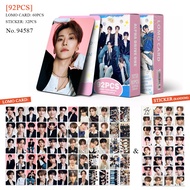 92pcs ALPHA DRIVE ONE Lomo Cards BOYS PLANET Photocards Lee woon An Xin He Xinlong GEONWOO ‌Zhang Ji