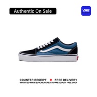 Authentic On Sale Vans Old Skool Navy " Black Blue " Sports Shoes VN000D3HNVY รับประกัน 1 ปี