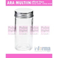 Krischef SPICE JAR MINI 4.5X4.5X9.5CM JAR Kitchen SPICE Container SPICE Container Pepper Bottle