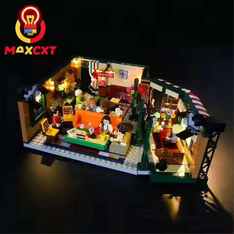 MAXCXT LED Light for Lego-21319 Ideas Friends Central Perk DIY Decorative Lamp (Not Include Lego Bui