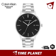 [Official Warranty] Calvin Klein Stainless Steel Black Dial Men's Watch 25200053