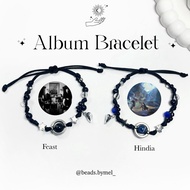 Hindia Feast Couple Bracelet | Hindia Bracelet | Feast Bracelet | Hindia Ring Drawstring Bracelet | 