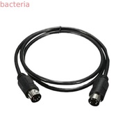 BACTERIA DIN 5PIN Cable MIDI DIN 5PIN Music Cable DIN Plug to 5 Pin M/M Cable Adapter 5PIN Male to M