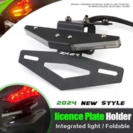 Motorcycle Accessory Integrated License Plate Holder LED Lights Turn Signal Light For ZX-6R ZX6R ZX 