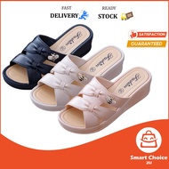 Smartchoice* Sandal Selipar Wanita Fesyen Kasual Tapak Tebal Anti-slip Women Non-Slip Mid-high Sanda