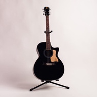 Gitar Akustik Original Mandalika L-01 Warna Hitam Bonus Tas Senar Pick