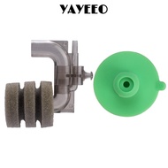 YAYEEO Fish Tank Oxygen Filter, Mini Size Silent Aquarium Oxygen Filter, Aquarium Accessories Suctio